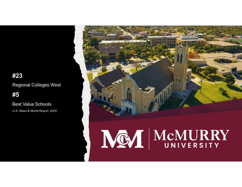 Du học Mỹ KHÔNG lo đau Ví khám phá trường Đại Học dưới $15,000/năm 5 McMurry University