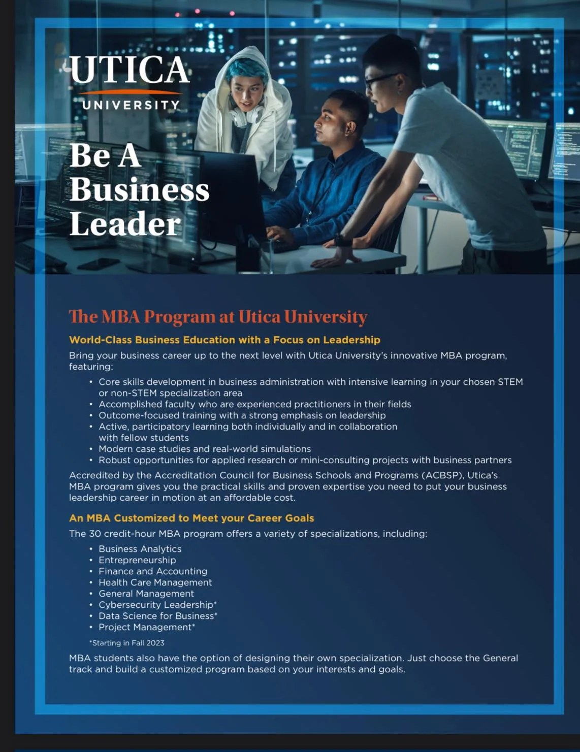 Học MBA tại New York chỉ 9000 $/năm cùng Đại học Utica 2 Đại học Utica