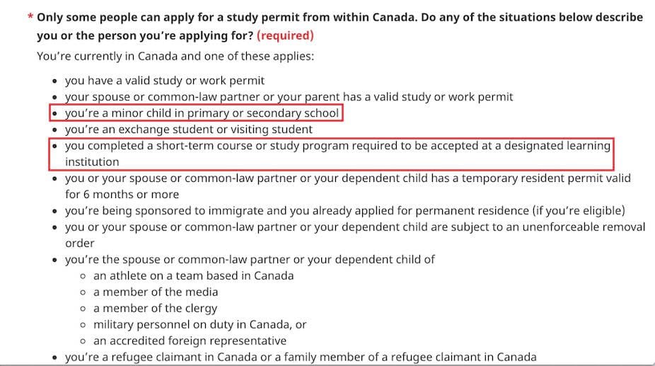 Visa du lịch Canada chuyển đổi visa du học được không? 2 Visa du lịch Canada