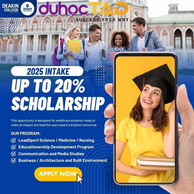 Du học Úc dễ dàng cùng Deakin College với học bổng tự động 20% 2 Deakin College