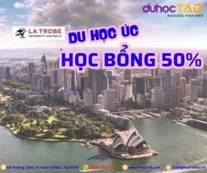 Học bổng Principal’s Excellence trị giá 50% từ La Trobe College