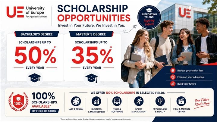 Du học Đức bằng tiếng Anh và nhận học bổng 50% từ UE 4 Du học Đức bằng tiếng Anh và nhận học bổng 50% từ UE