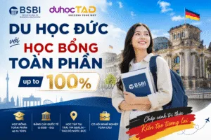Du học Đức với HỌC BỔNG TOÀN PHẦN up to 100% từ BSBI