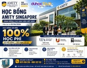 Học Bổng MBA 100% tại Amity cơ hội hiếm có cho sinh viên Việt