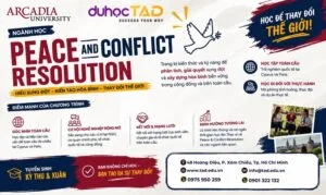 Học ngành Hòa bình và Giải quyết Xung đột (Peace & Conflict Resolution)