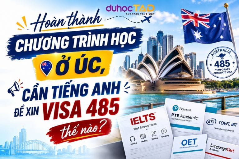 Điều kiện tiếng Anh để apply visa 485 - Visa sau tốt nghiệp 2026 2 Điều kiện tiếng Anh để apply visa 485 - Visa sau tốt nghiệp 2026