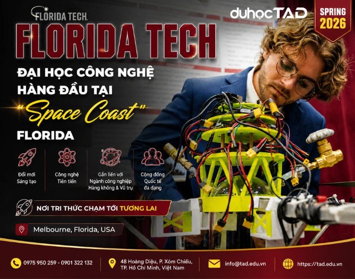 Florida Tech - Đại học công nghệ hàng đầu tại “Space Coast” Florida