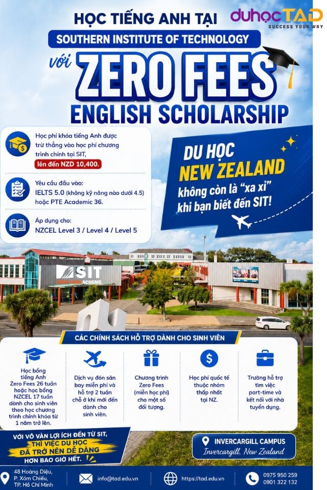 Ưu đãi ZERO FEES trao cơ hội học tiếng Anh MIỄN PHÍ tại SIT 1 Ưu đãi ZERO FEES trao cơ hội học tiếng Anh MIỄN PHÍ tại SIT