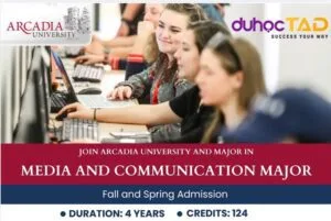 Vì sao nên chọn học Media and Communication tại Arcadia? 9 Vì sao nên chọn học Media and Communication tại Arcadia?