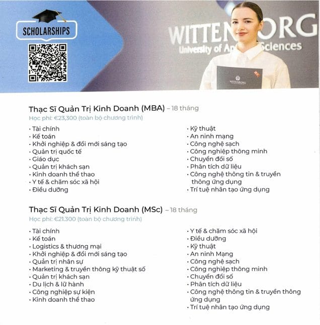 Wittenborg University - Đại học kinh doanh tốt nhất Hà Lan