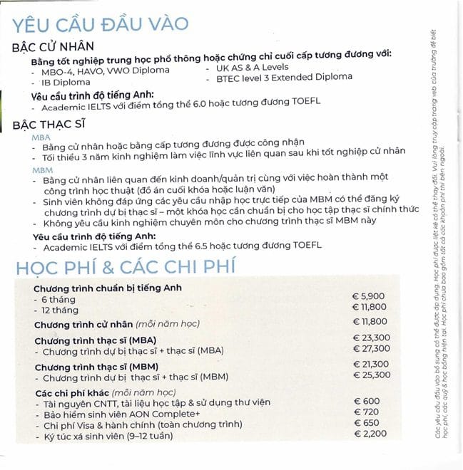 Wittenborg University - Đại học kinh doanh tốt nhất Hà Lan