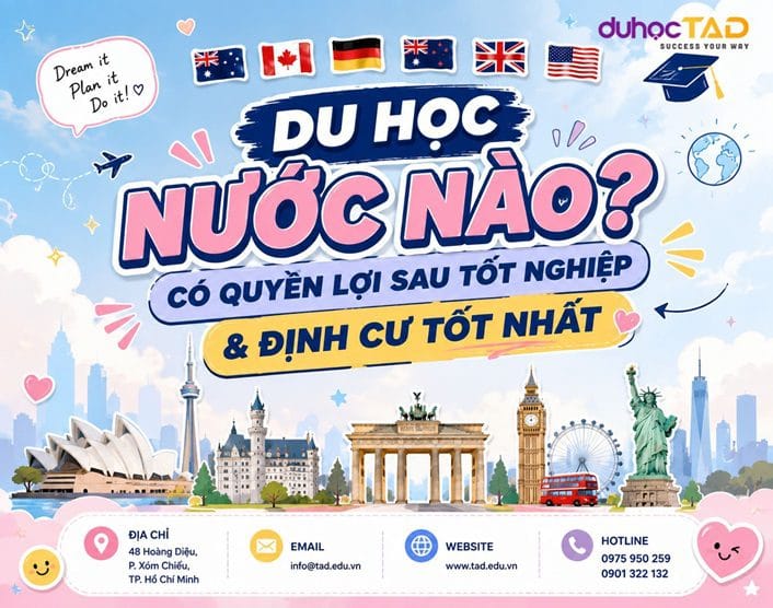 Quốc gia nào có Quyền lợi sau tốt nghiệp tốt nhất 2027