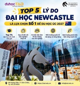 TOP 5 lý do Đại học Newcastle là lựa chọn SỐ 1 để du học Úc 59 TOP 5 lý do Đại học Newcastle là lựa chọn SỐ 1 để du học Úc