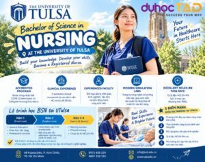 Học thẳng 4 năm Nursing Mỹ không lo thi lại tại UTulsa 2 Học thẳng 4 năm Nursing Mỹ không lo thi lại tại UTulsa