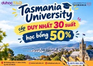 Tasmania University cấp 30 suất học bổng 50% toàn cầu 2027 1 Tasmania University cấp 30 suất học bổng 50% toàn cầu 2027