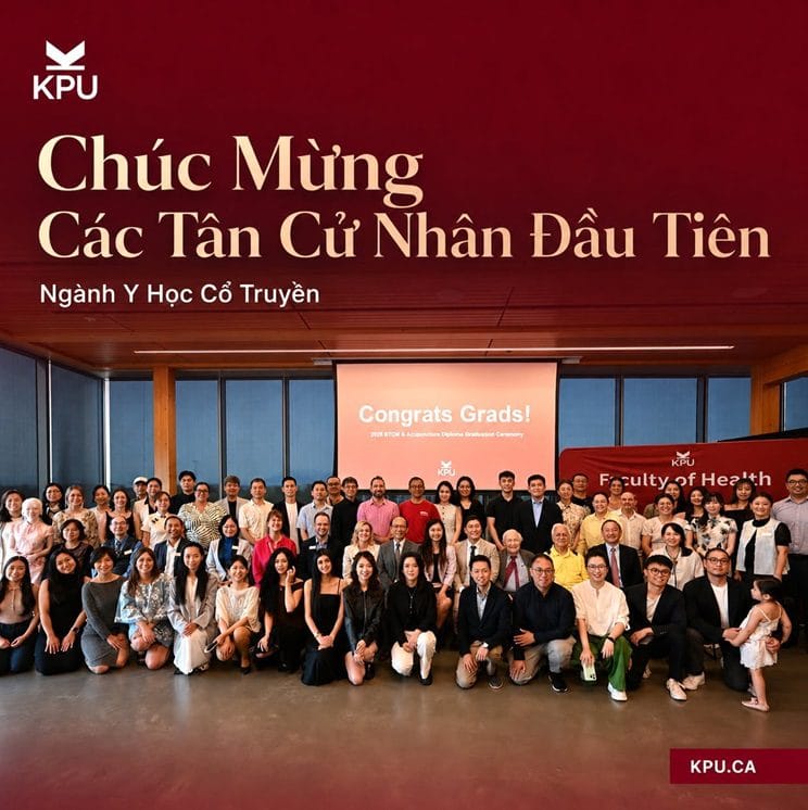 Y học cổ truyền - Trở thành Acupuncturist chỉ sau 6 kỳ học tại KPU 3 Y học cổ truyền - Trở thành Acupuncturist chỉ sau 6 kỳ học tại KPU
