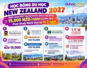 New Zealand - Điểm sáng 2027 với Post Study Work Visa 3 năm